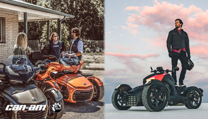 ON ROAD: Can-Am Spyder Roadster canam spyder ryker